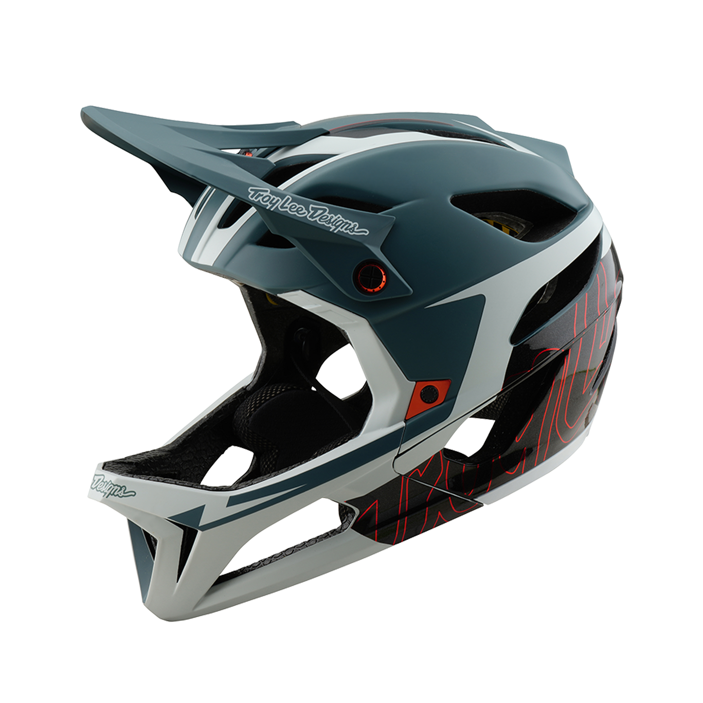 Casco MTB Troy Lee Designs STAGE NEAUWAVE MIPS Grigio
