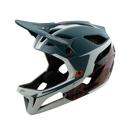 Casco MTB Troy Lee Designs STAGE NEAUWAVE MIPS Grigio