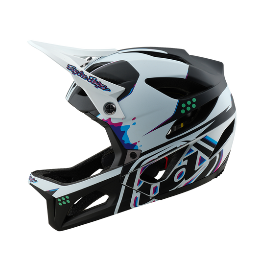 Troy Lee Designs STAGE MIPS MTB Casco nero/bianco