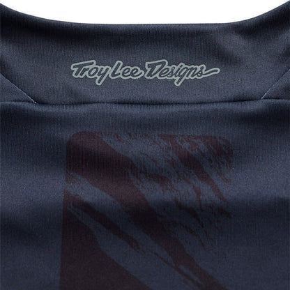 Maglia TROY LEE DESIGNS SKYLINE CHILL Maniche Lunghe Blu
