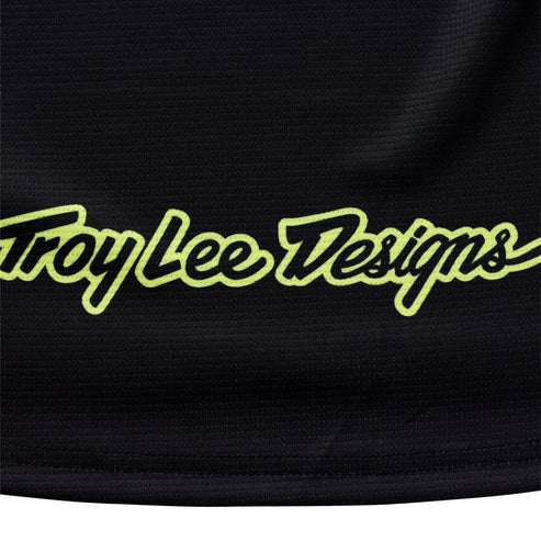TROY LEE DESIGNS SPRINT Maglia a maniche lunghe nero/giallo