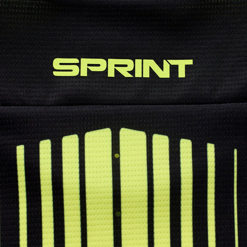 TROY LEE DESIGNS SPRINT Maglia a maniche lunghe nero/giallo