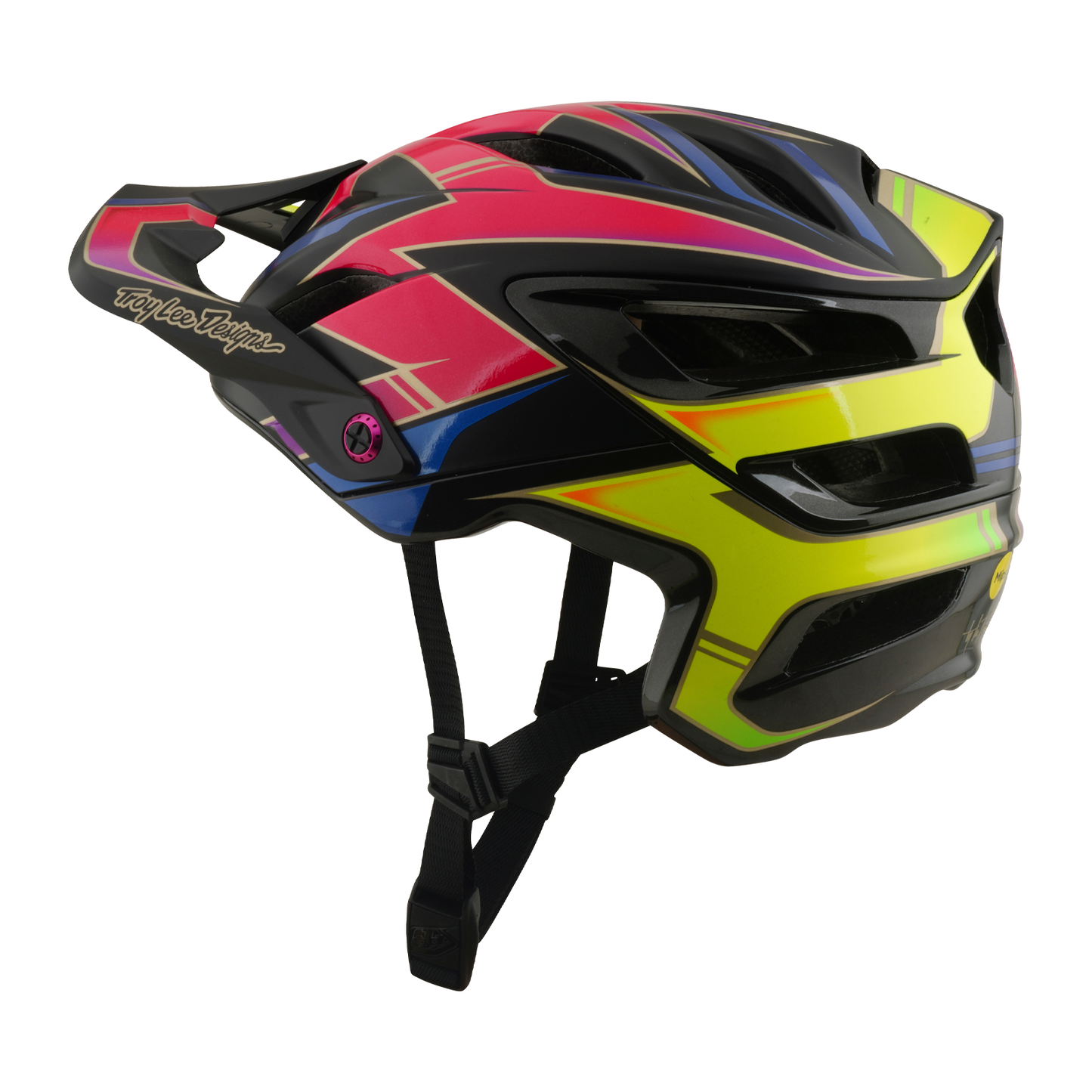 TROY LEE DESIGNS A3 MIPS ELECTRA Casco MTB Nero