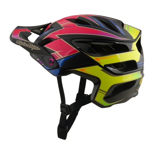 TROY LEE DESIGNS A3 MIPS ELECTRA Casco MTB Nero