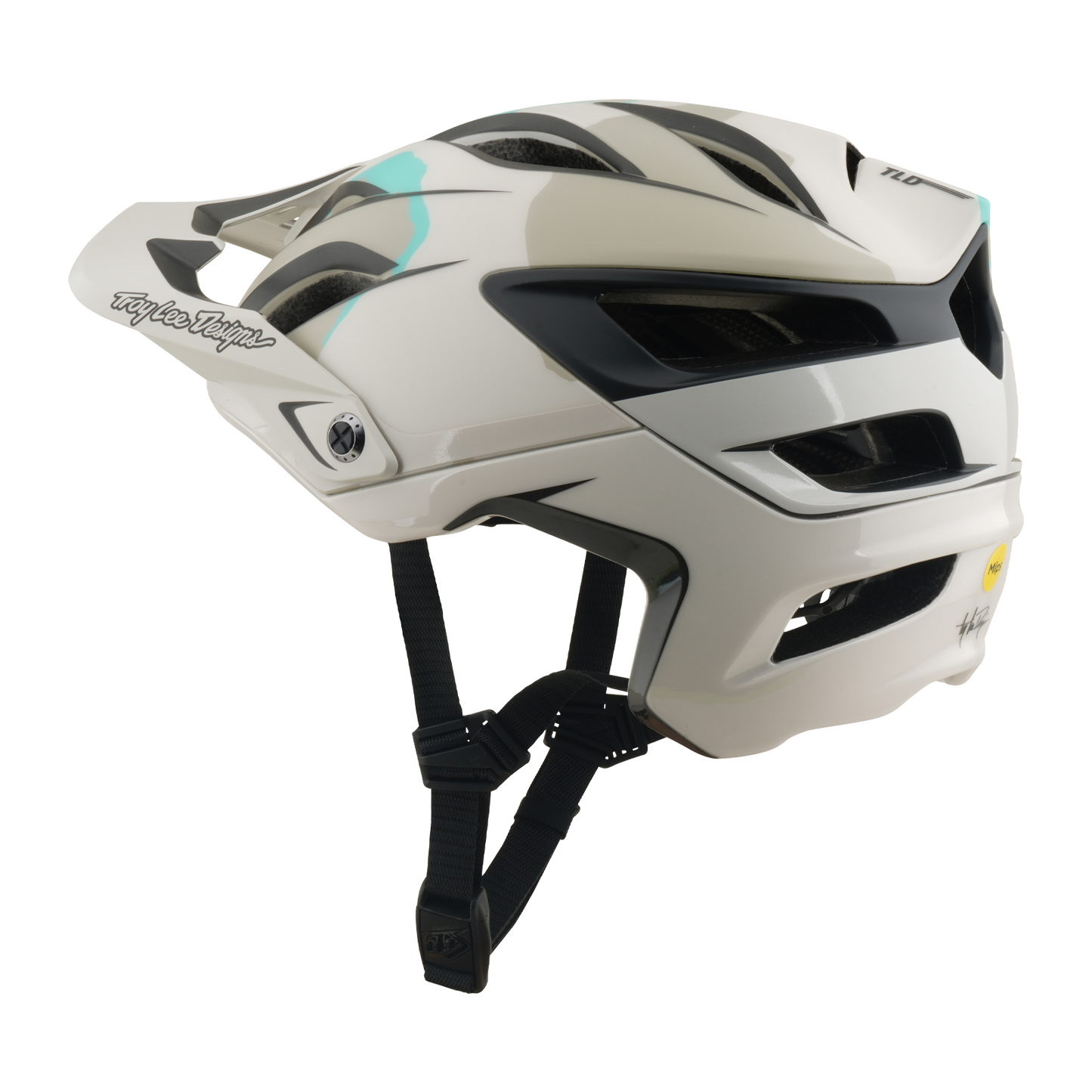 Casco MTB TROY LEE DESIGNS A3 MIPS HALO PUMICE Bianco/Camo