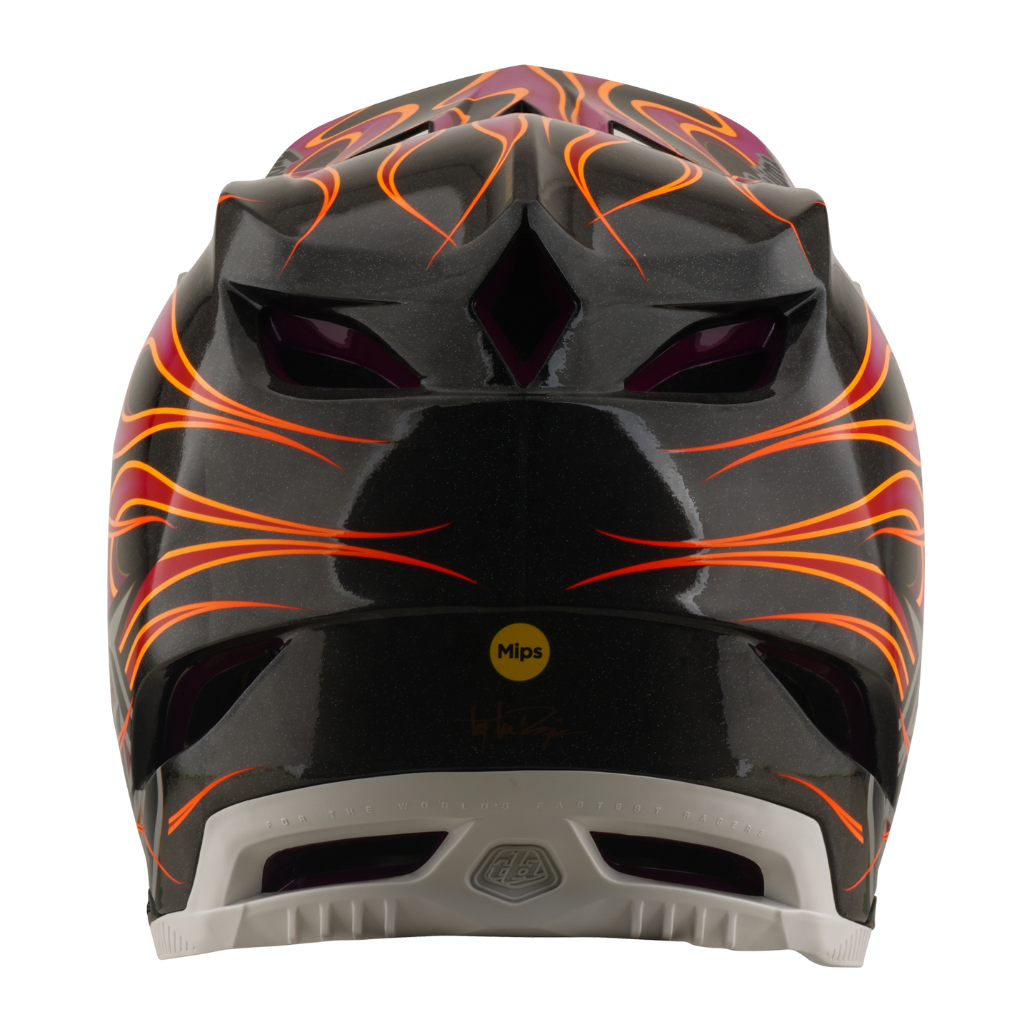 Casco da MTB TROY LEE DESIGNS D4 CARBON MIPS Carbonio Torched/Magenta