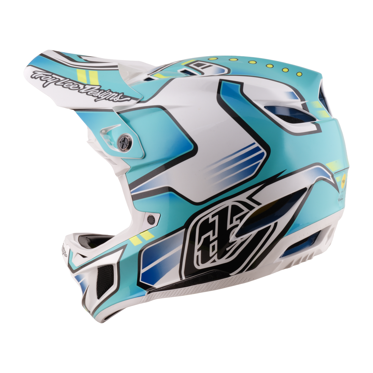 Casco MTB TROY LEE DESIGNS D4 COMPOSITE MIPS CREST VERDE