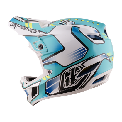 Casco MTB TROY LEE DESIGNS D4 COMPOSITE MIPS CREST REAL Verde