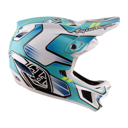 Casco MTB TROY LEE DESIGNS D4 COMPOSITE MIPS CREST REAL Verde