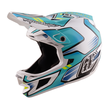 Casco MTB TROY LEE DESIGNS D4 COMPOSITE MIPS CREST REAL Verde