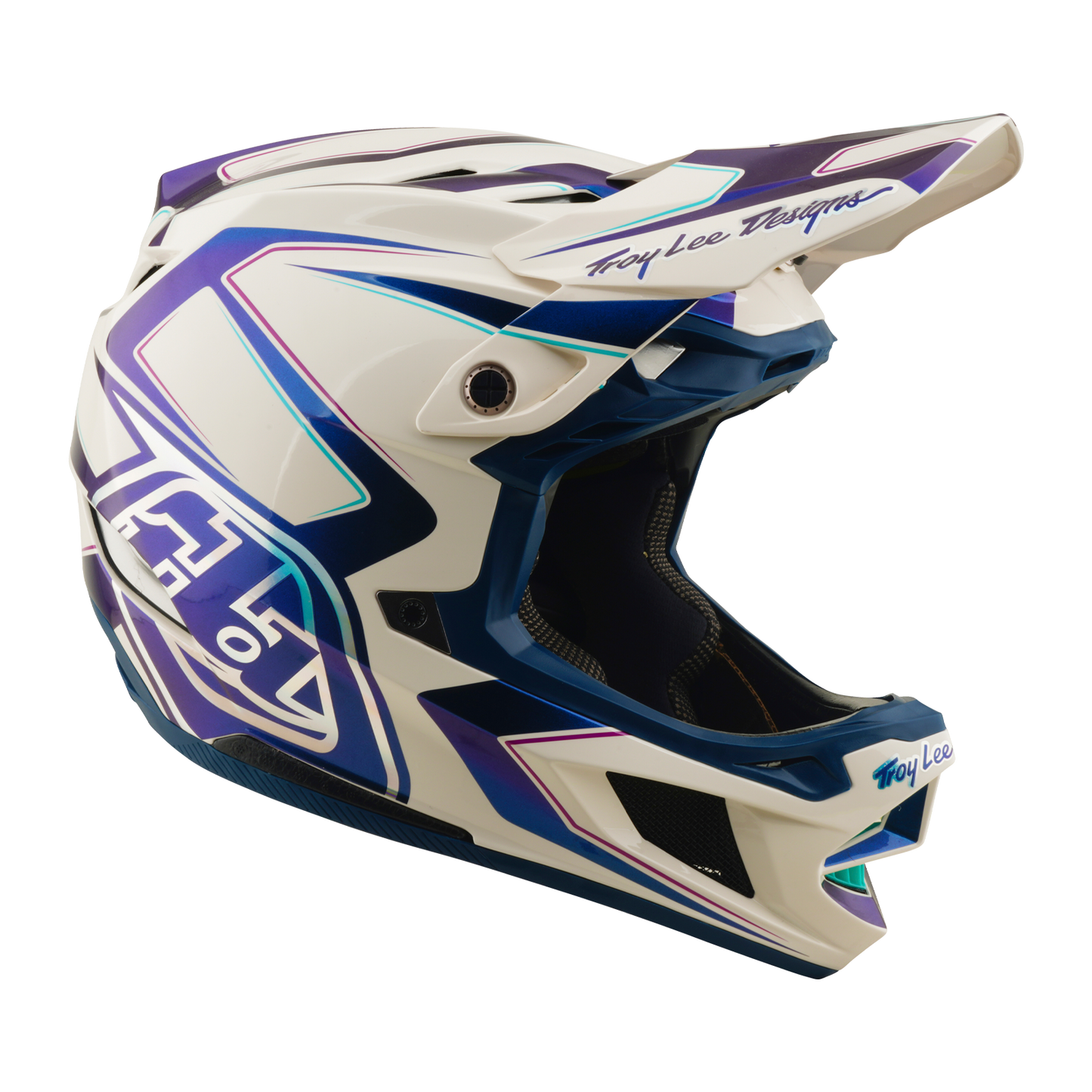 Casco MTB TROY LEE DESIGNS D4 COMPOSITE MIPS FLARED Bianco