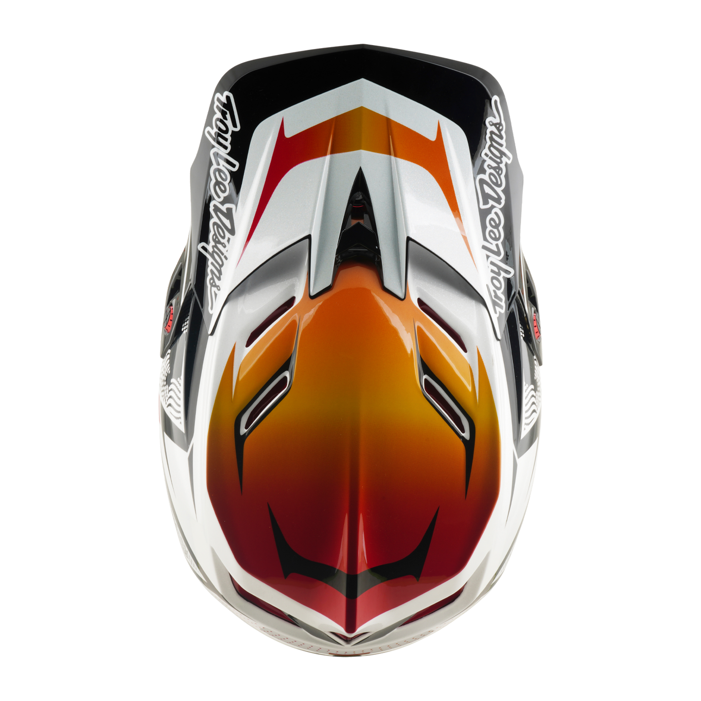 Casco MTB TROY LEE DESIGNS D4 COMPOSITE MIPS LINED UP Bianco