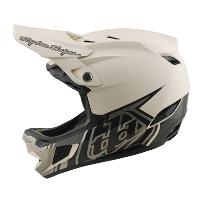 Casco MTB TROY LEE DESIGNS D4 COMPOSITE MIPS STEALTH PUMICE Bianco