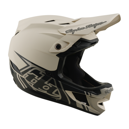 Casco MTB TROY LEE DESIGNS D4 COMPOSITE MIPS STEALTH PUMICE Bianco