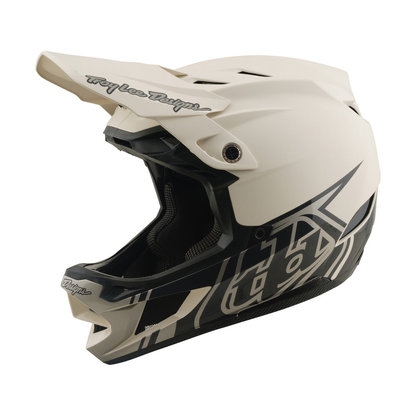 Casco MTB TROY LEE DESIGNS D4 COMPOSITE MIPS STEALTH PUMICE Bianco