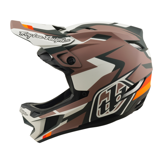 Casco MTB TROY LEE DESIGNS D4 POLIACRILITE MIPS ROAMER Clay