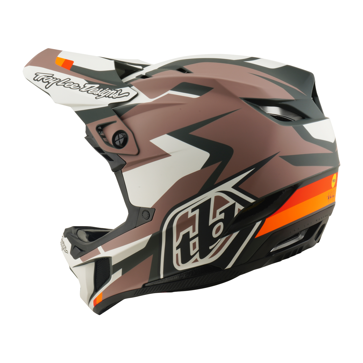 Casco MTB TROY LEE DESIGNS D4 POLIACRILITE MIPS ROAMER Clay