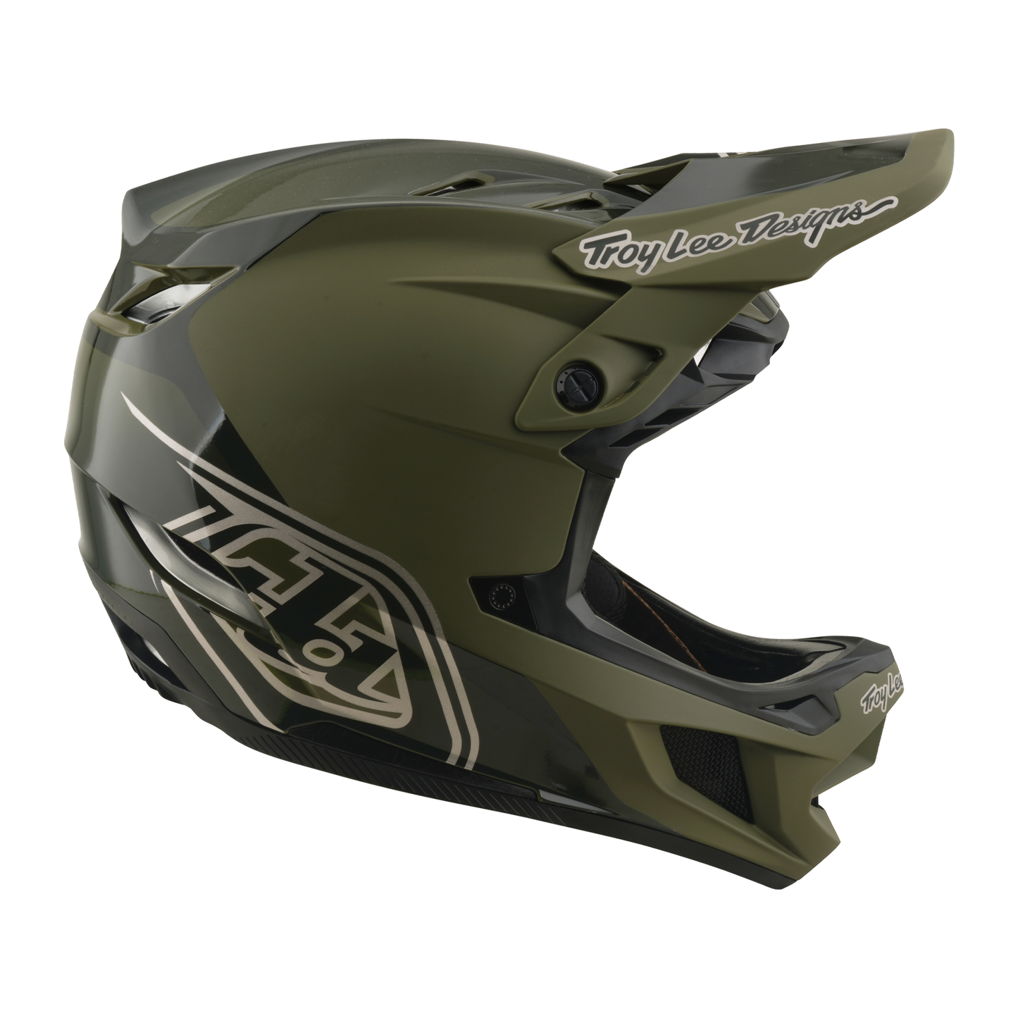 Casco MTB TROY LEE DESIGNS D4 POLIACRILITE MIPS SHADOW BEETLE Khaki