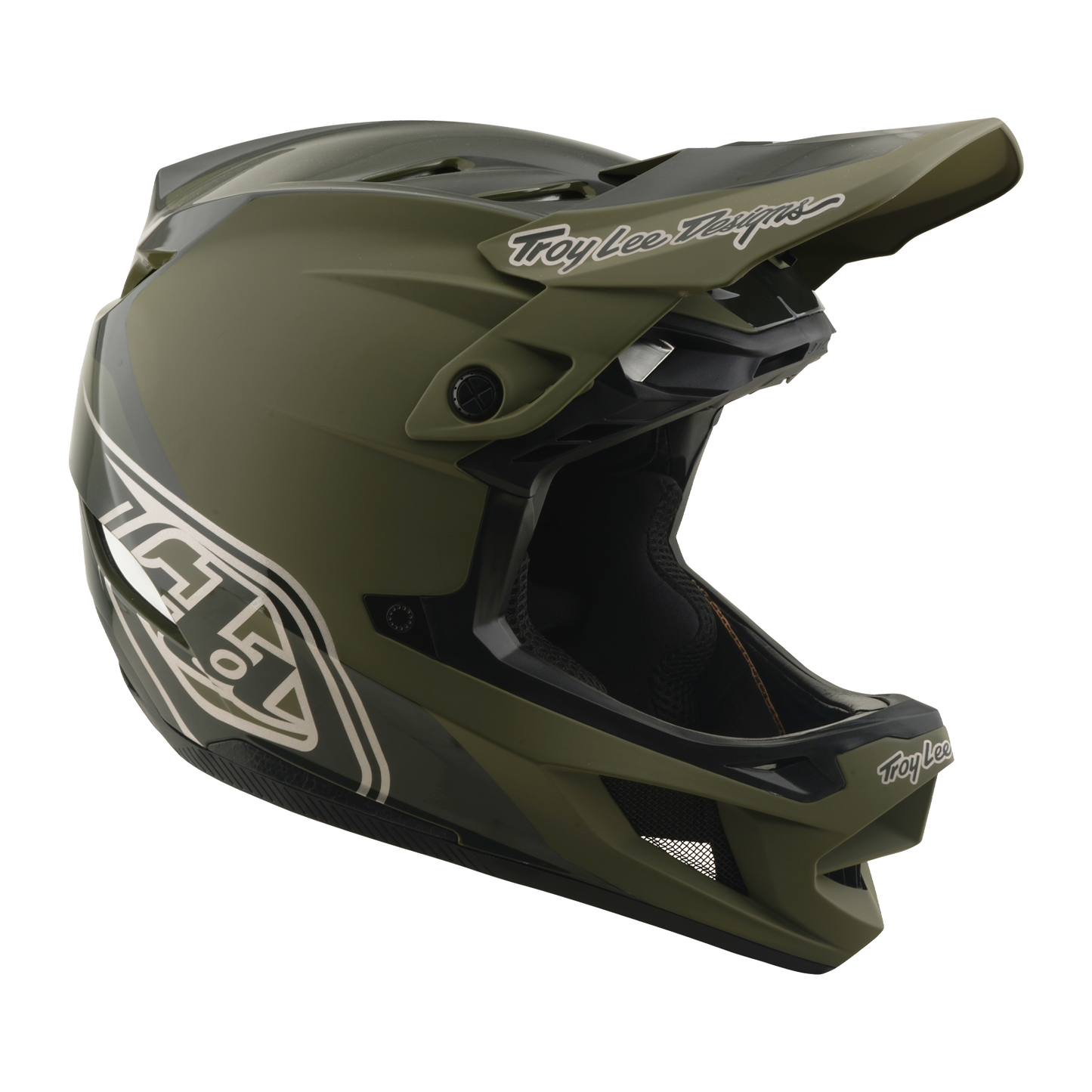 Casco MTB TROY LEE DESIGNS D4 POLIACRILITE MIPS SHADOW BEETLE Khaki