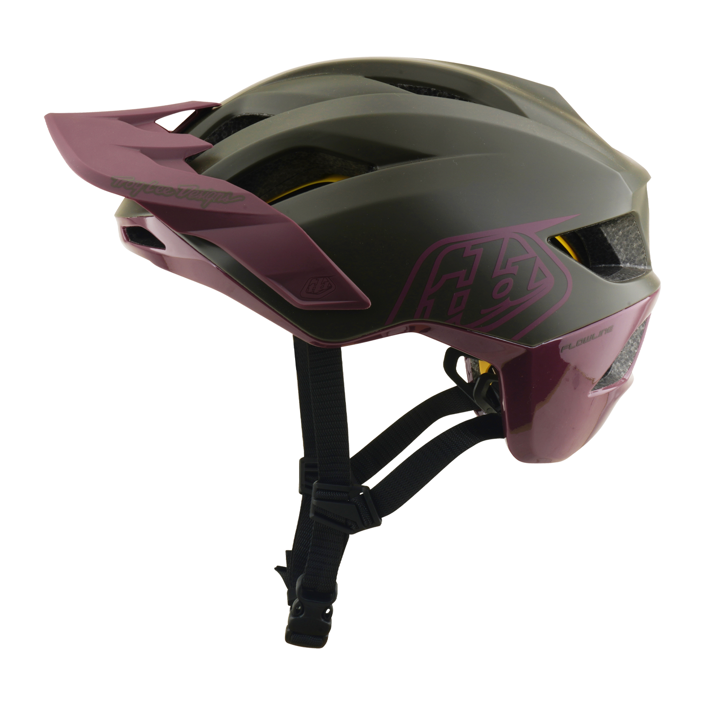 Casco MTB TROY LEE DESIGNS FLOWLINE POINT MIPS Grigio/Pruno
