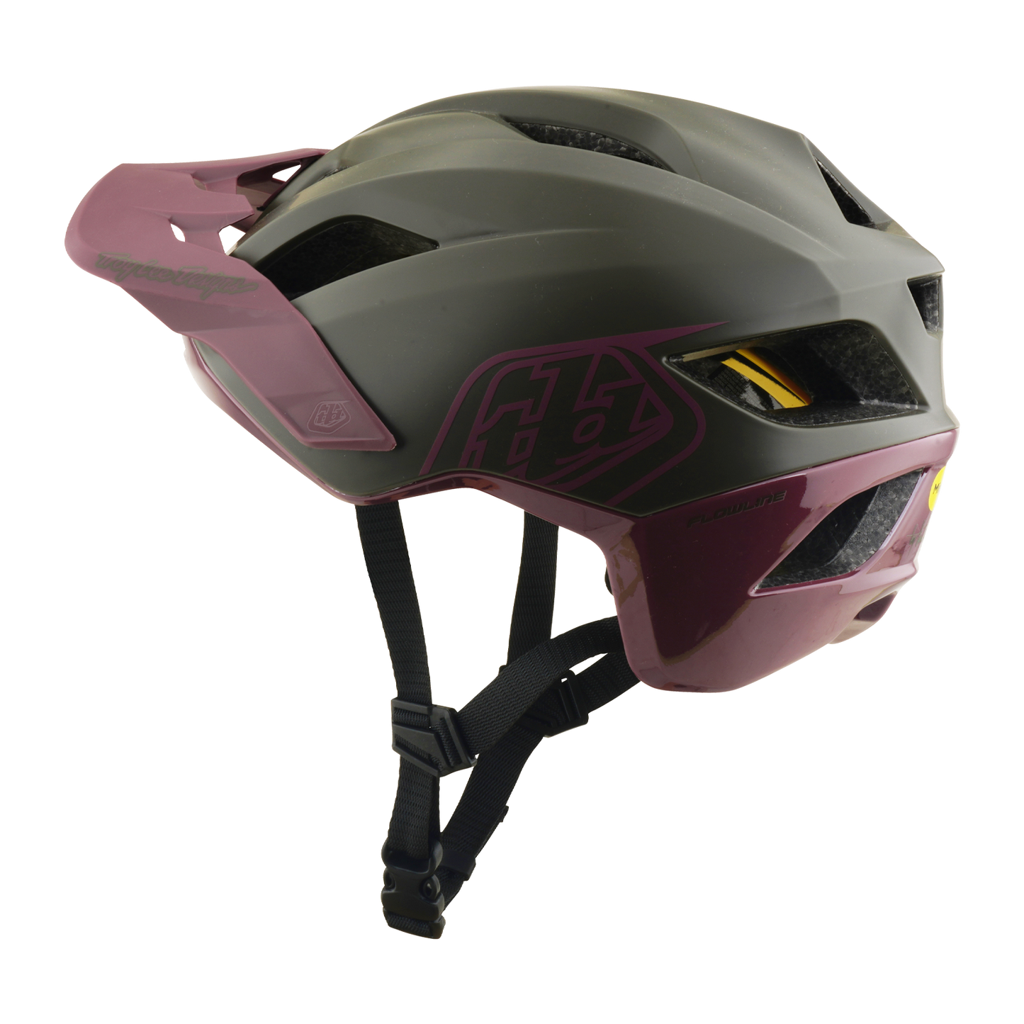 Casco MTB TROY LEE DESIGNS FLOWLINE POINT MIPS Grigio/Pruno