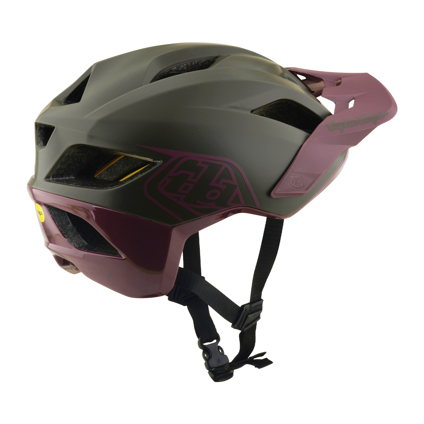 Casco MTB TROY LEE DESIGNS FLOWLINE POINT MIPS Grigio/Pruno