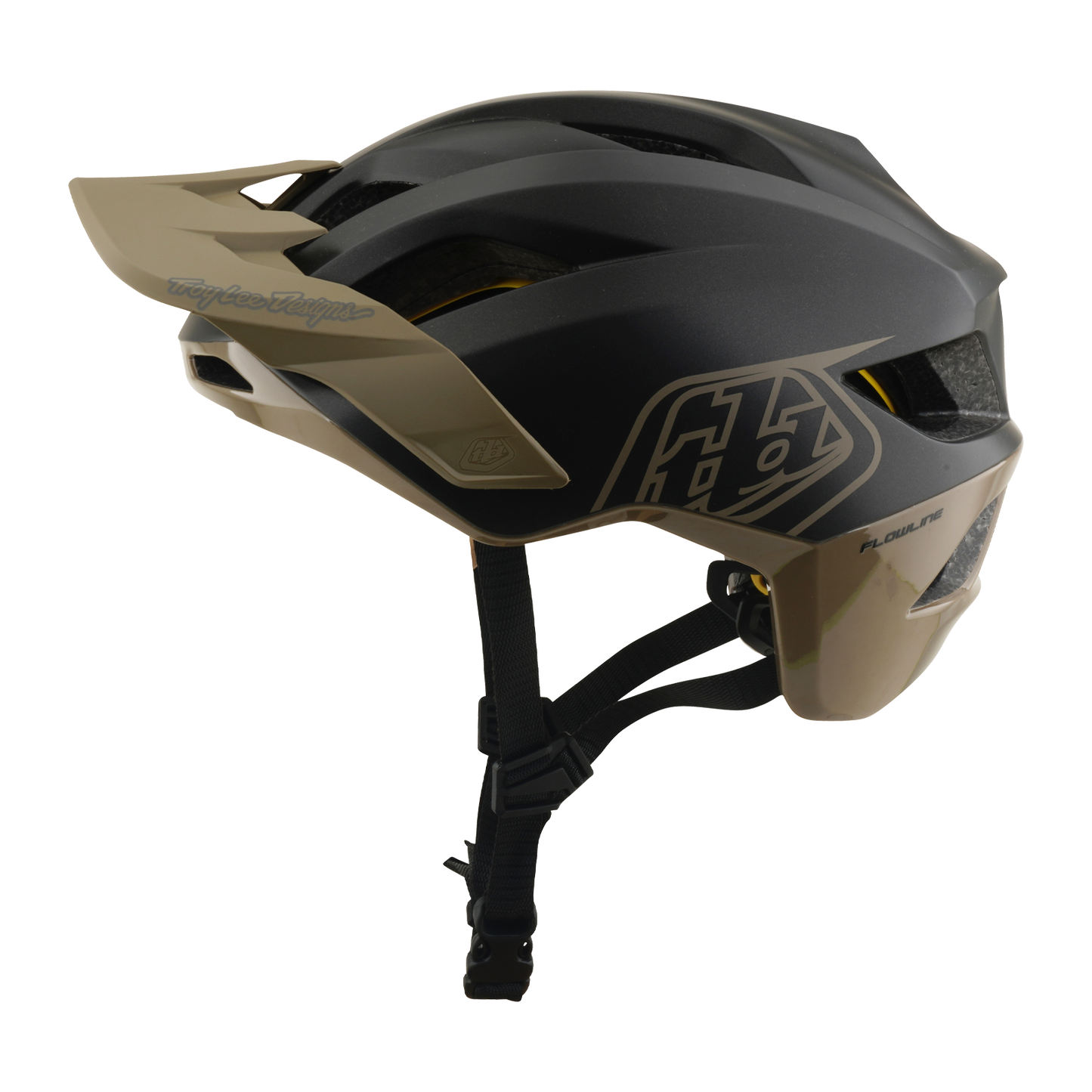 Casco MTB TROY LEE DESIGNS FLOWLINE POINT MIPS Charcoal/Timber