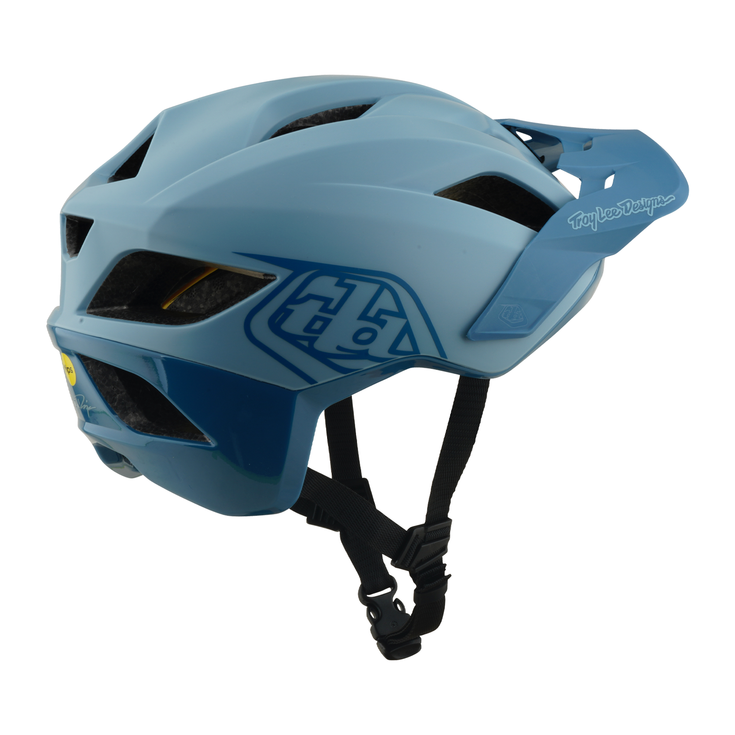 Casco MTB TROY LEE DESIGNS FLOWLINE POINT MIPS Blu
