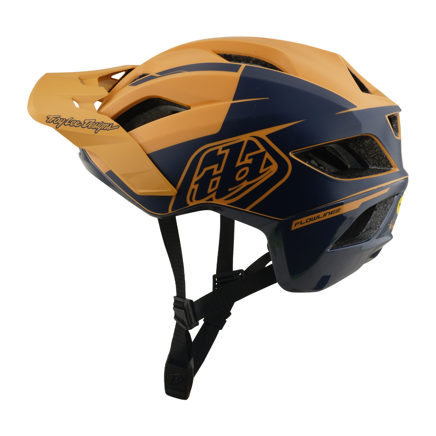 Casco MTB TROY LEE DESIGNS FLOWLINE SE MIPS HYDRO Senape/Nero