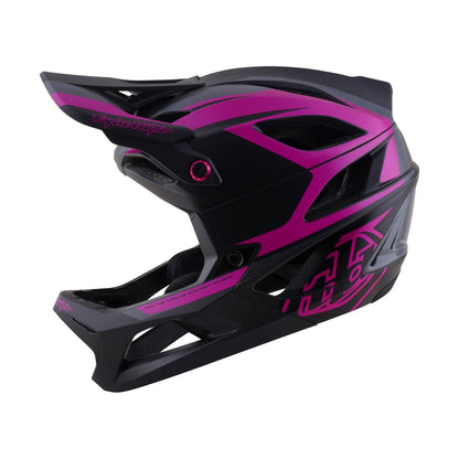 Casco MTB TROY LEE DESIGNS STAGE 2 HIGH VIZ grigio/fucsia fluo