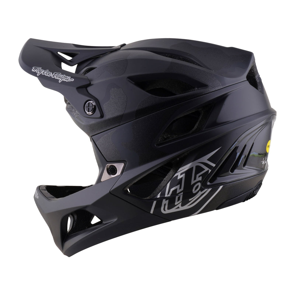 Casco MTB TROY LEE DESIGNS STAGE 2 SPLIT nero/camouflage