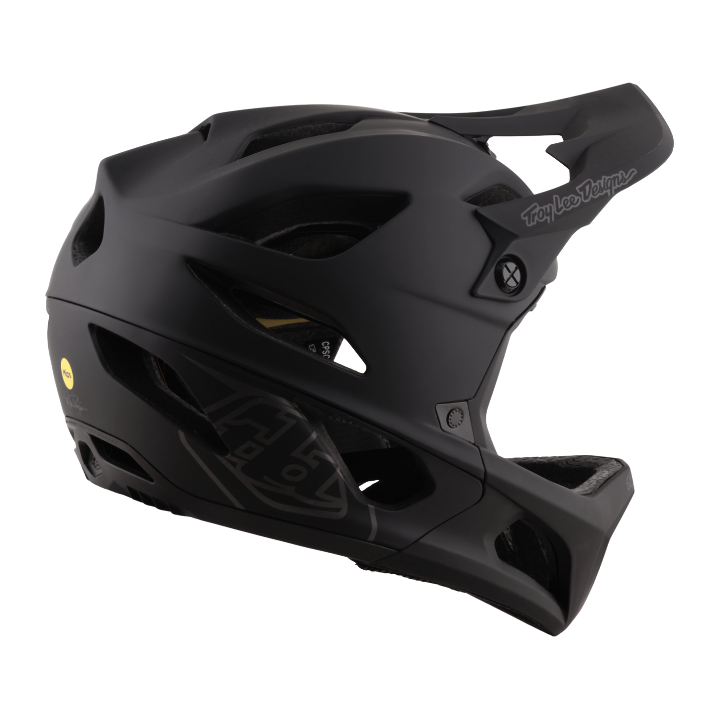 Casco MTB TROY LEE DESIGNS STAGE MIPS DRONE Nero