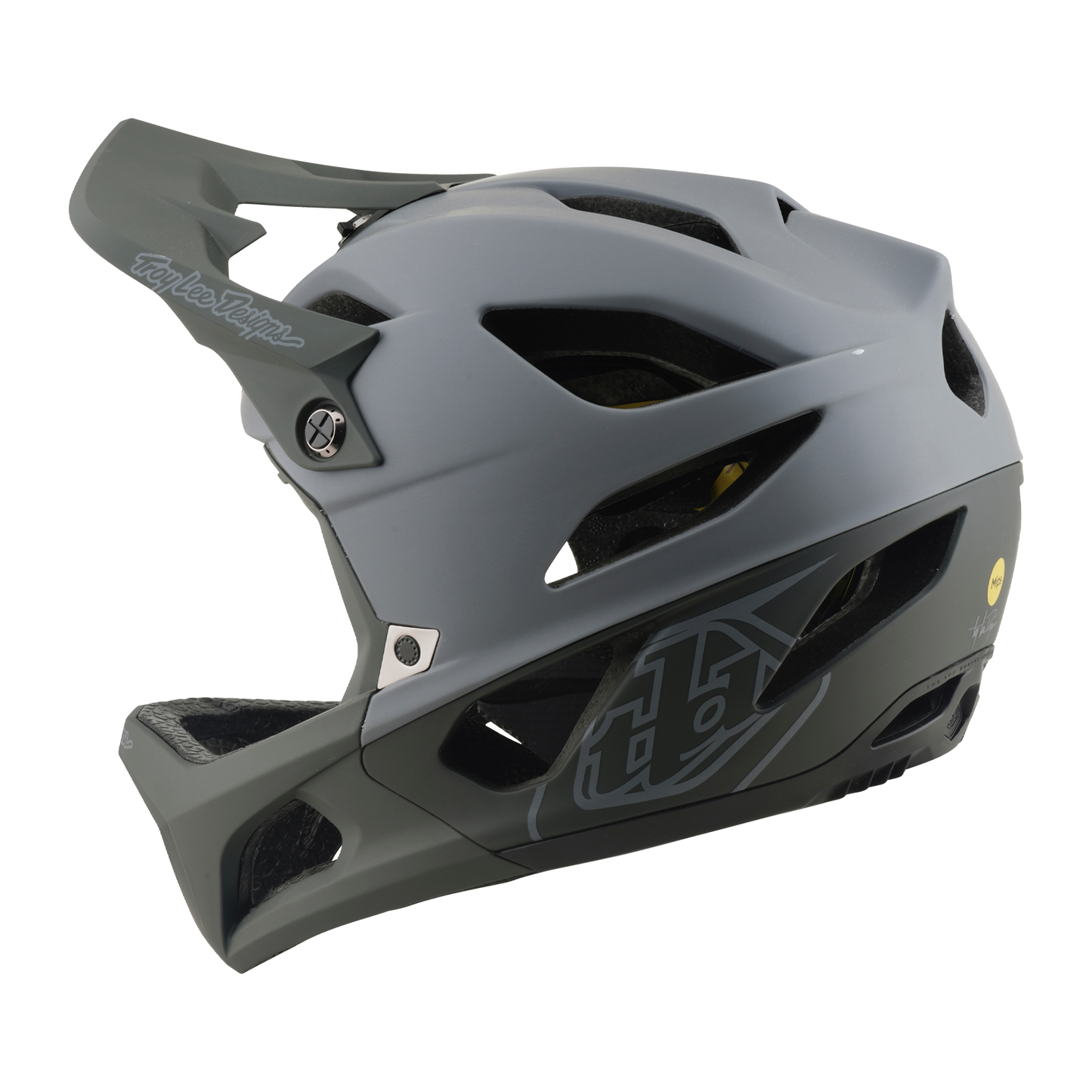 Casco MTB TROY LEE DESIGNS STAGE MIPS DRONE Grigio