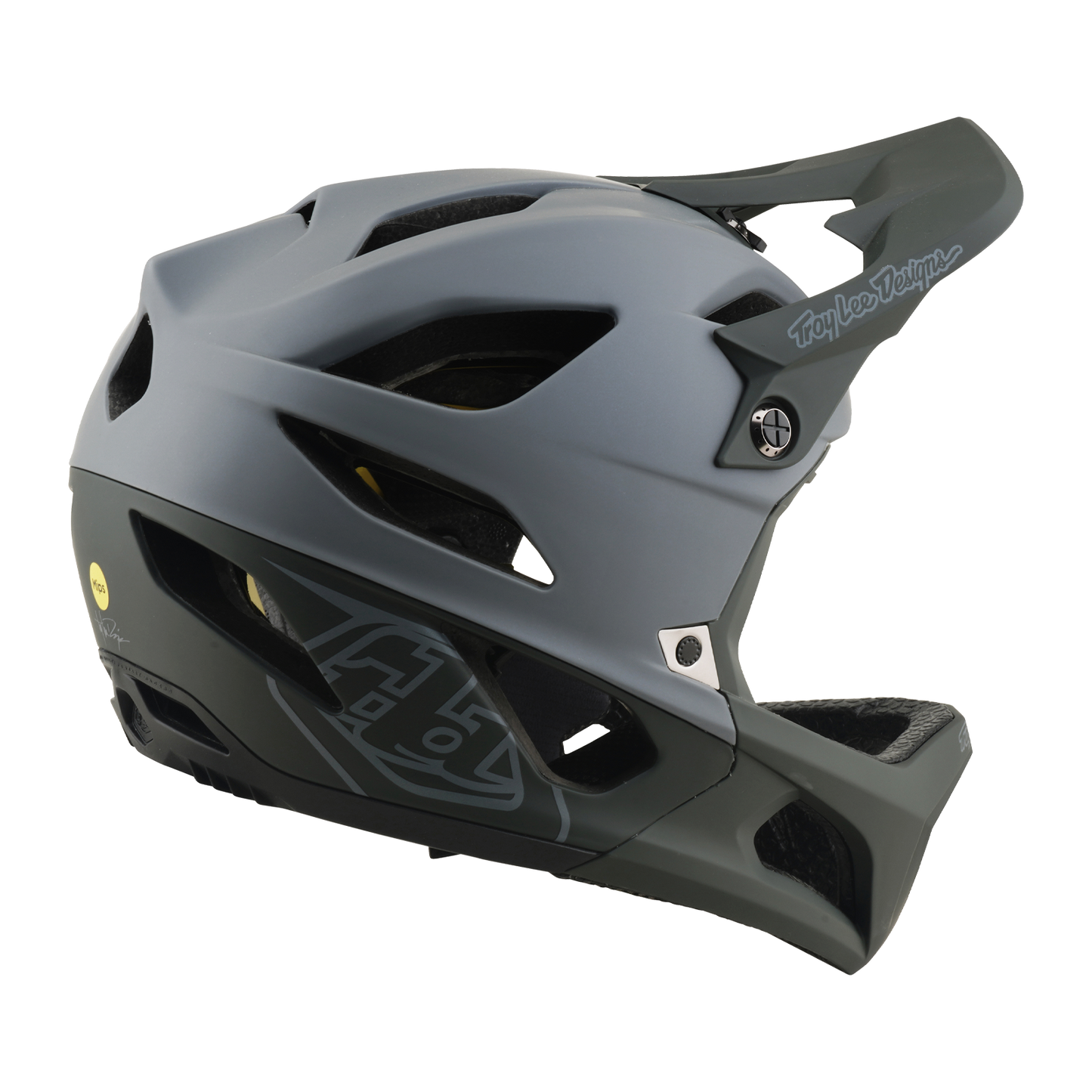 Casco MTB TROY LEE DESIGNS STAGE MIPS DRONE Grigio