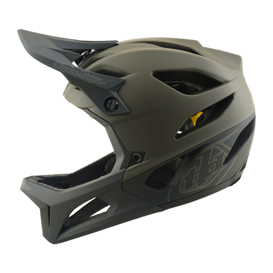 Casco MTB TROY LEE DESIGNS STAGE MIPS DRONE TARMAC Grigio