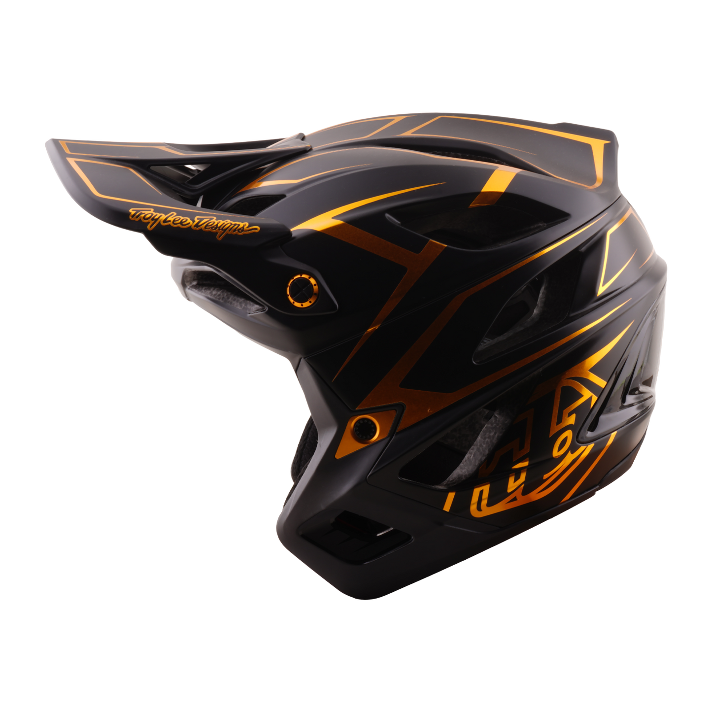 Casco MTB TROY LEE DESIGNS STAGE STUNT PINSTRIPE Nero