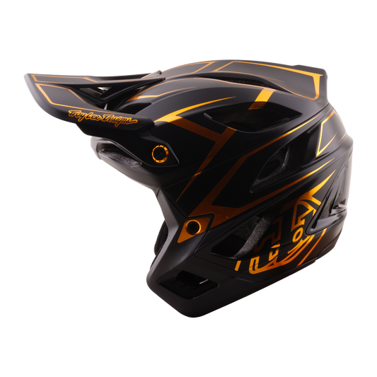 Casco MTB TROY LEE DESIGNS STAGE STUNT PINSTRIPE Nero