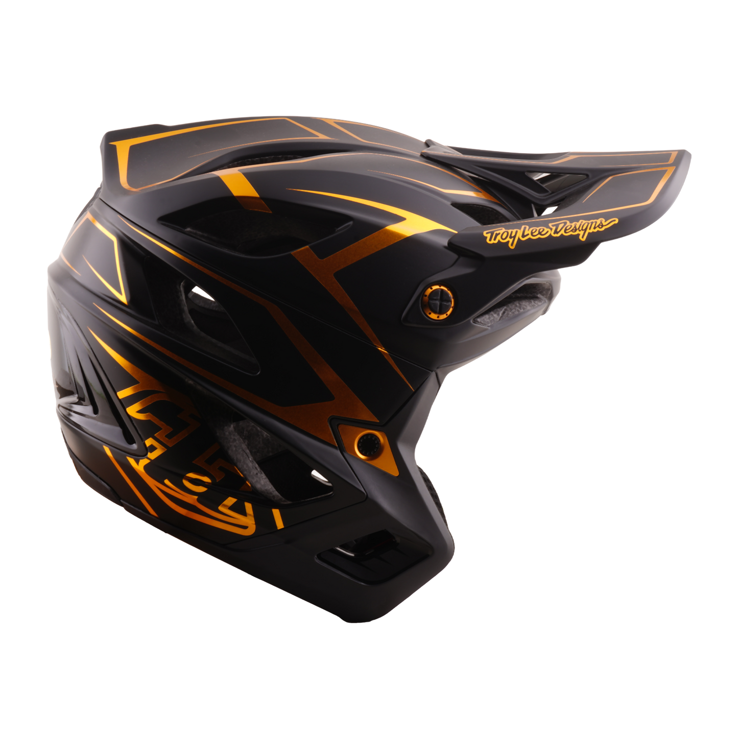 Casco MTB TROY LEE DESIGNS STAGE STUNT PINSTRIPE Nero