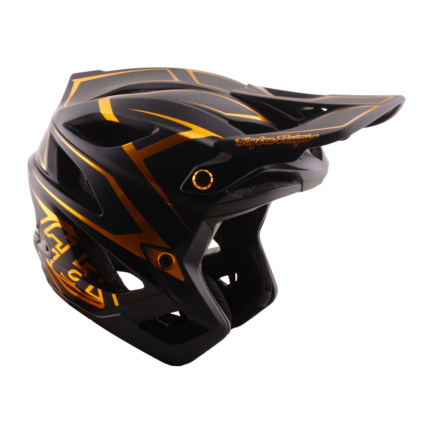 Casco MTB TROY LEE DESIGNS STAGE STUNT PINSTRIPE Nero