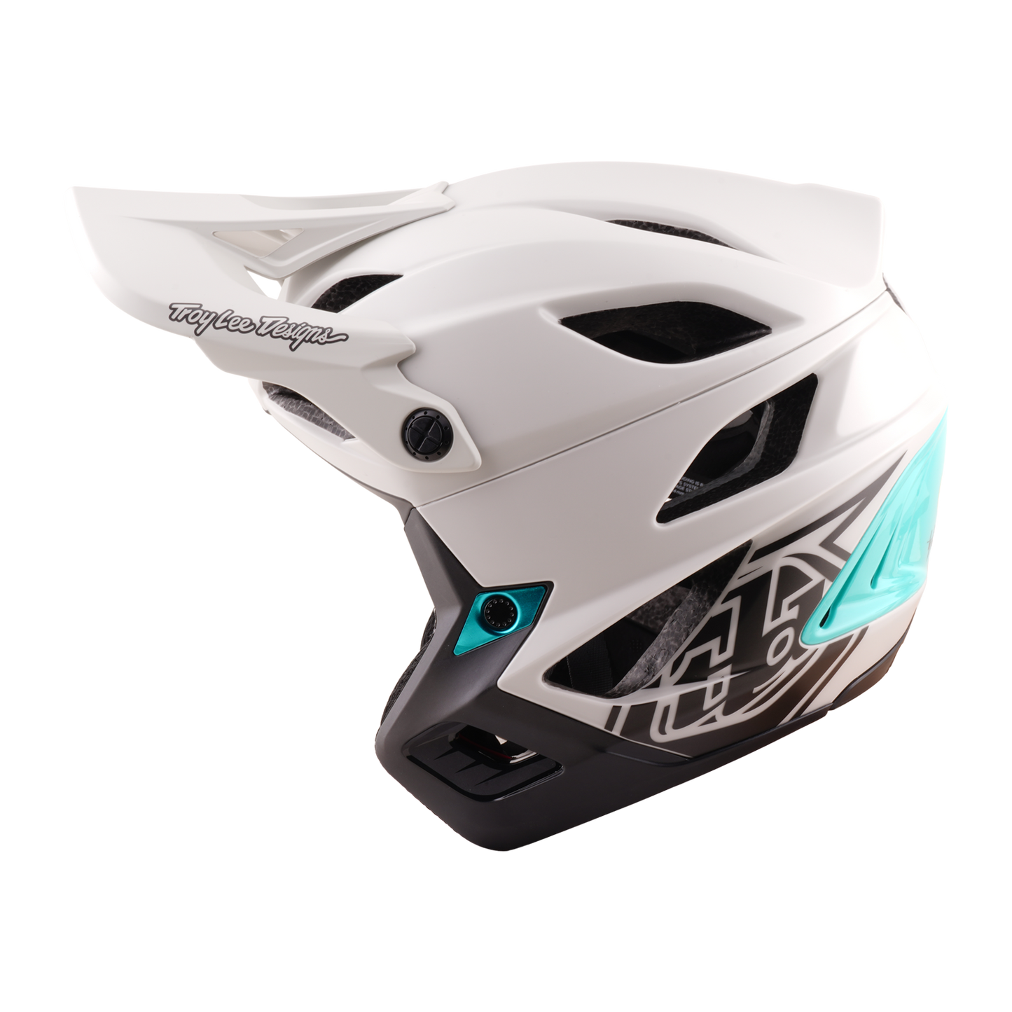 Casco MTB TROY LEE DESIGNS STAGE STUNT DRONE PUMICE Grigio/Verde