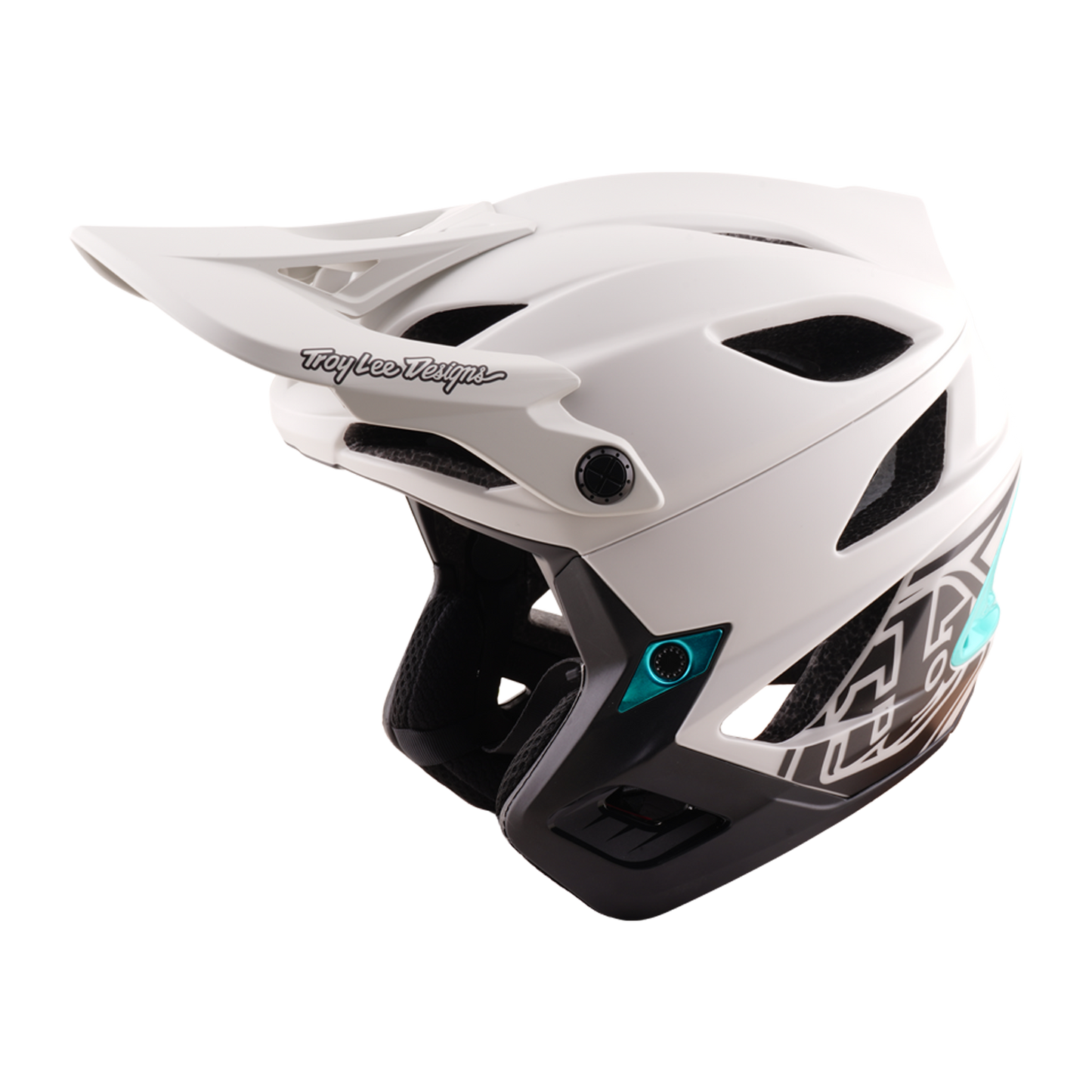 Casco MTB TROY LEE DESIGNS STAGE STUNT DRONE PUMICE Grigio/Verde