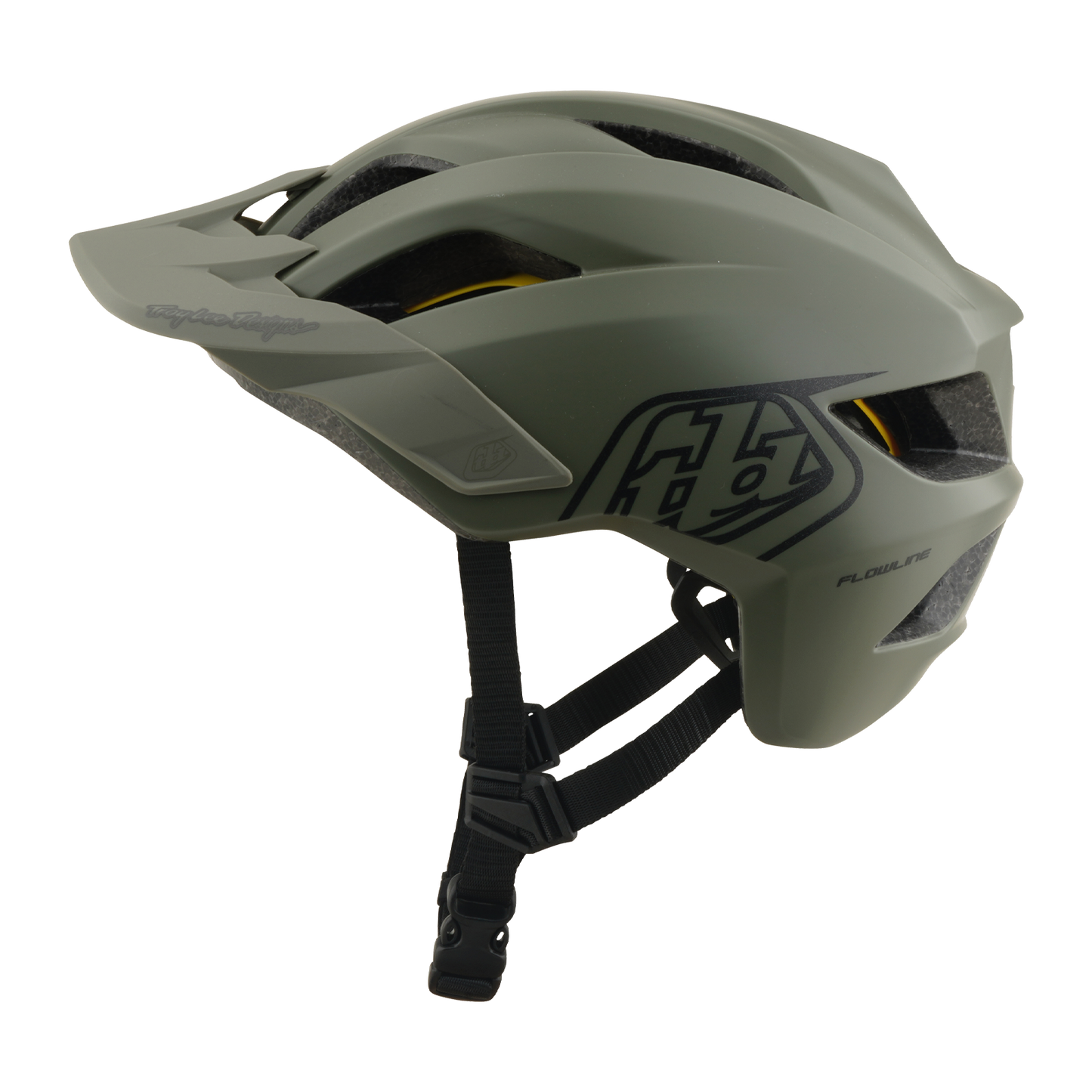 Casco MTB TROY LEE DESIGNS FLOWLINE POINT MIPS Junior Khaki