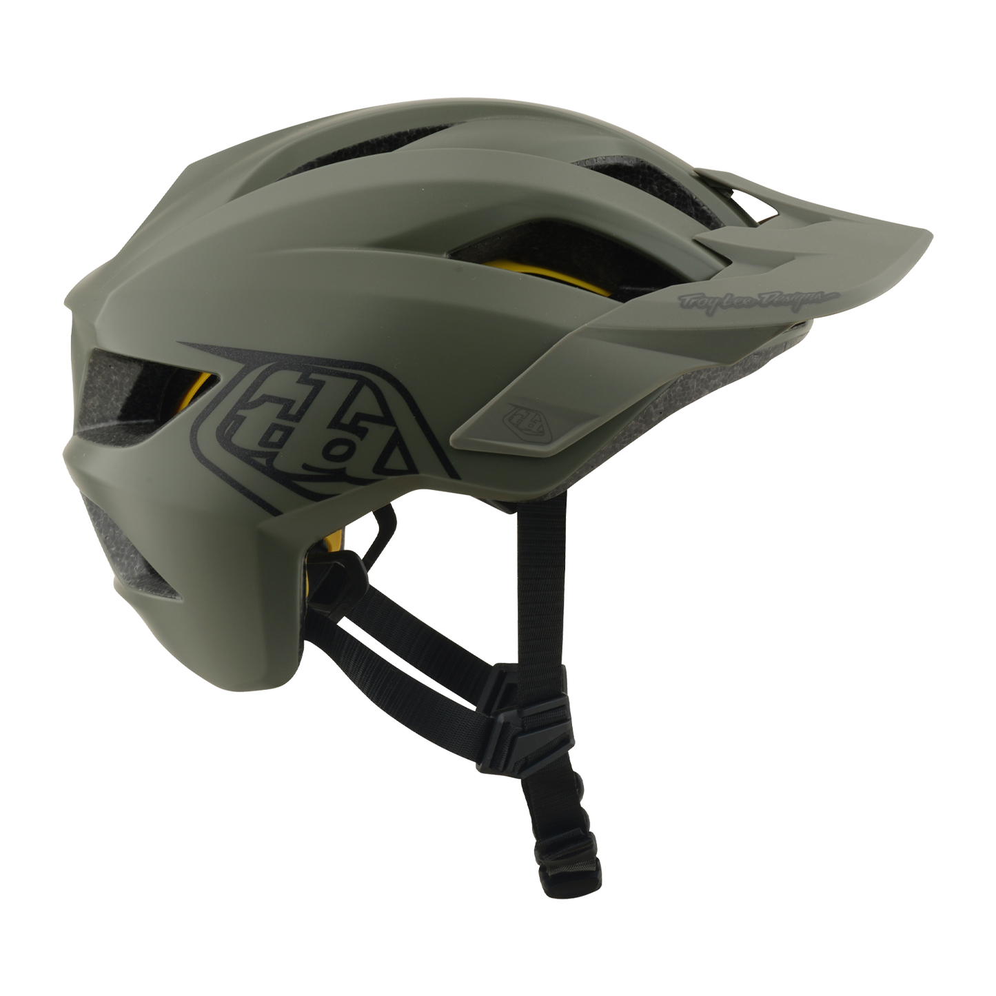 Casco MTB TROY LEE DESIGNS FLOWLINE POINT MIPS Junior Khaki