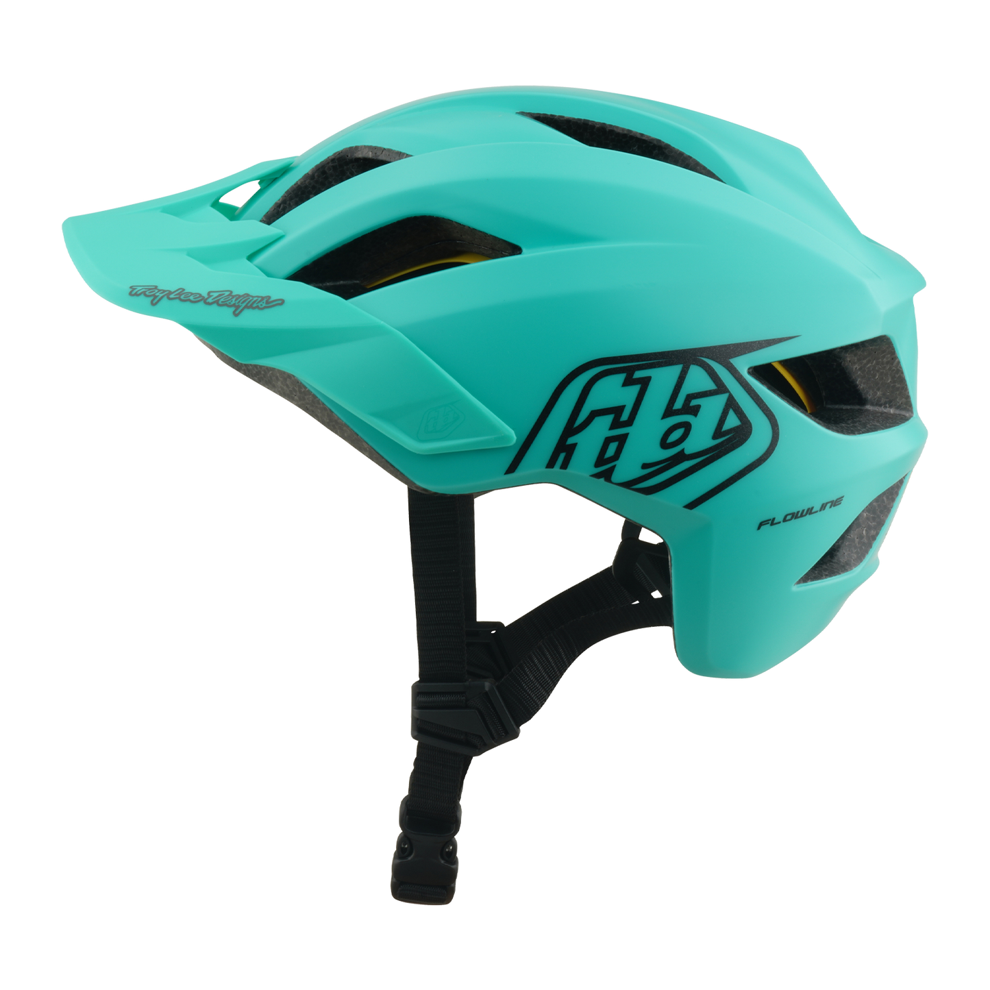 Casco MTB TROY LEE DESIGNS FLOWLINE POINT MIPS Junior Antracite/Verde