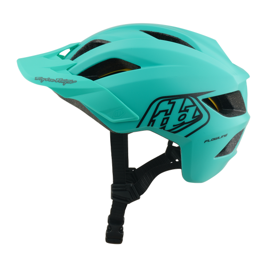 Casco MTB TROY LEE DESIGNS FLOWLINE POINT MIPS Junior Antracite/Verde