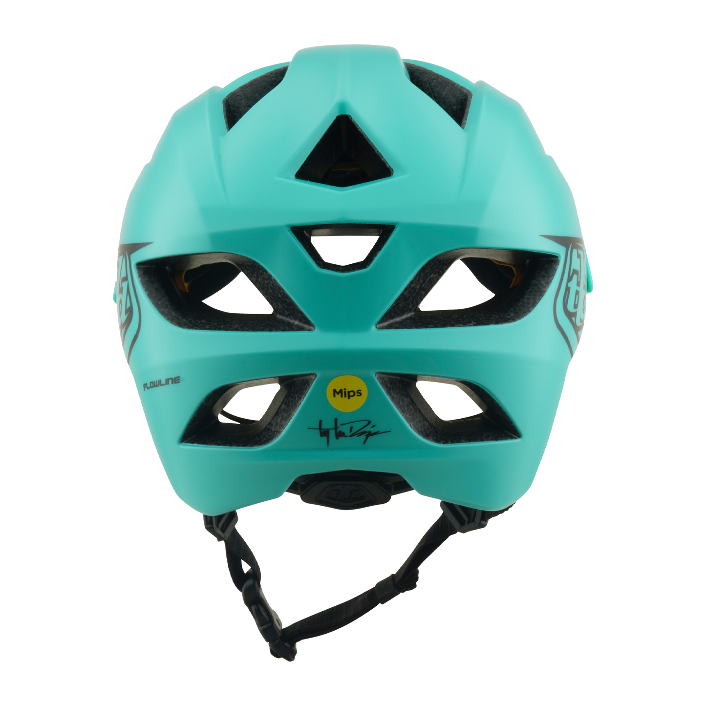 Casco MTB TROY LEE DESIGNS FLOWLINE POINT MIPS Junior Antracite/Verde