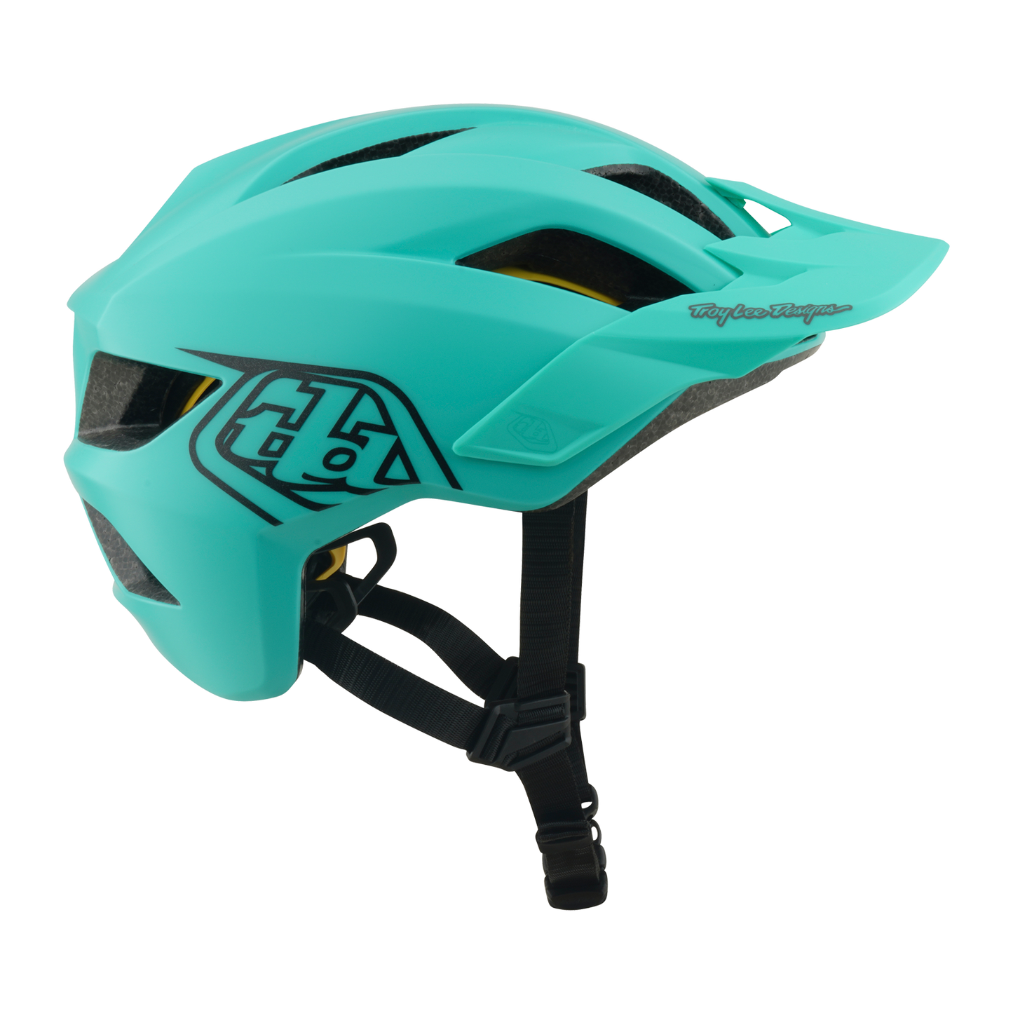 Casco MTB TROY LEE DESIGNS FLOWLINE POINT MIPS Junior Antracite/Verde