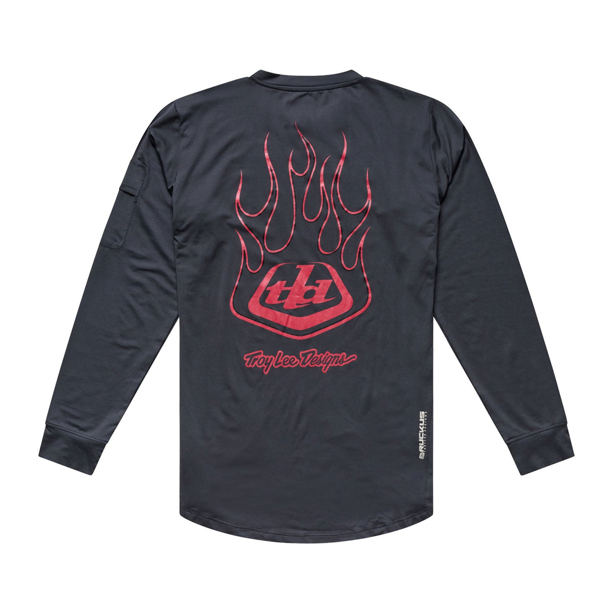 Maglia TROY LEE DESIGNS RUCKUS RIDE EMBER a maniche lunghe Carbon