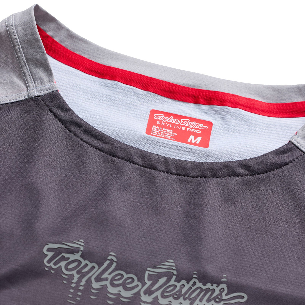 Maglia TROY LEE DESIGNS SKYLINE PRO DESCEND a maniche corte Carbon