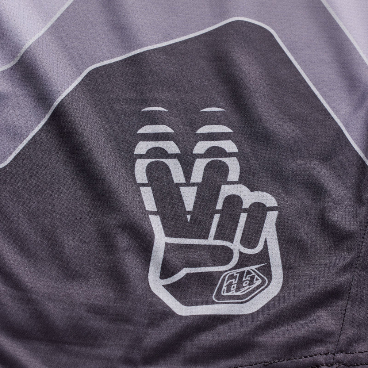 Maglia TROY LEE DESIGNS SKYLINE PRO DESCEND a maniche corte Carbon